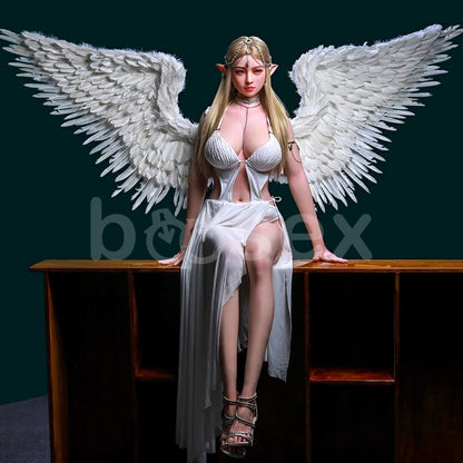 Boosex 168cm TPE Big Breast Blue eyes Sex Doll with D-Cup