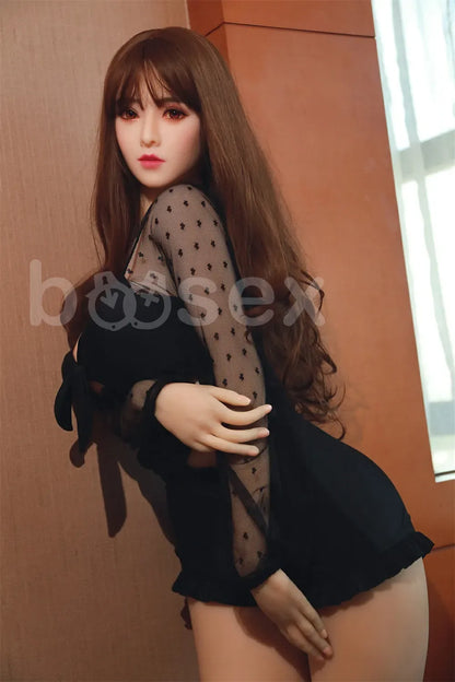 Boosex 158cm TPE Big Breast Brown eyes, Sex Doll with E-Cup