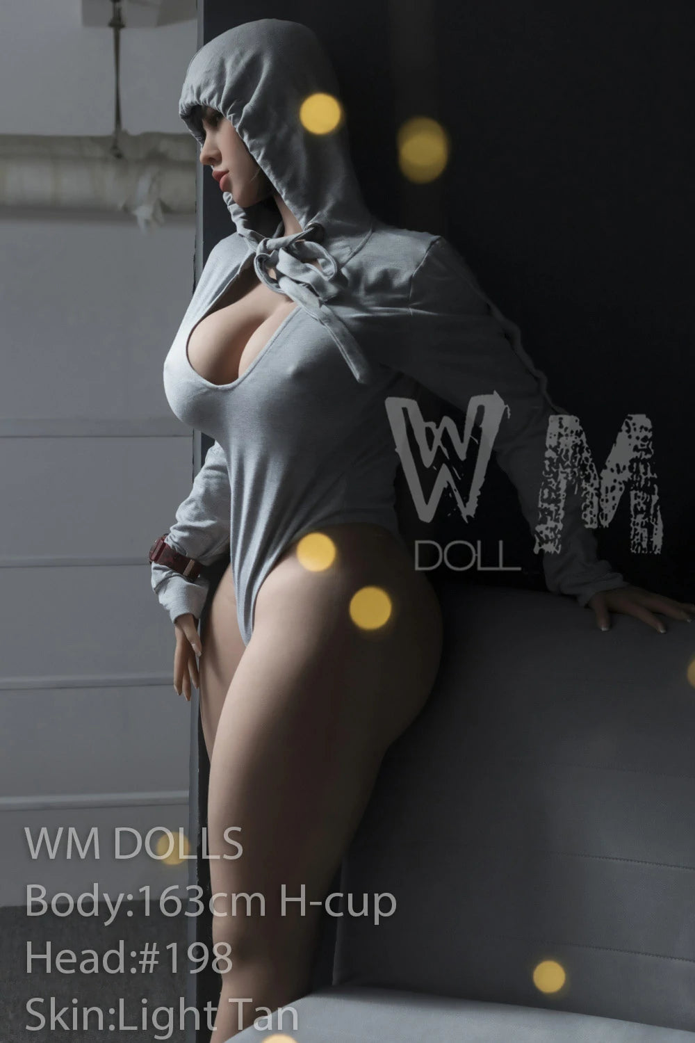 WM Doll 163cm Realistic BBW Sex Doll with H Cup Jasmine
