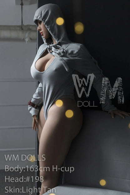 WM Doll 163cm Realistic BBW Sex Doll with H Cup Jasmine